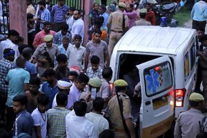 Stampede breaks out at Indian actor and politician rally 20250928000878