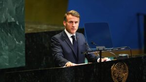 Macron calls Trump after presidential motorcade blocks him in NYC traffic 马克龙巴勒斯坦